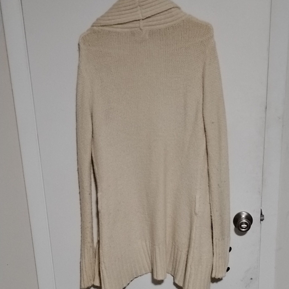 Cozy Beige Cardigan Sweater - Picture 3 of 3